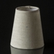 Round cylindrical lampshade height 11 cm, beige flax fabric