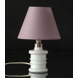 Round lampshade height 13 cm, rose chintz fabric
