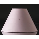 Round lampshade tall model height 15 cm, rose chintz fabric