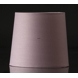 Round cylindrical lampshade height 16 cm, rose chintz fabric