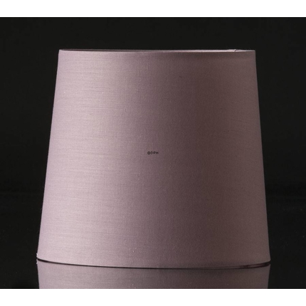 Round cylindrical lampshade height 18 cm, rose chintz fabric