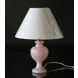 Rund lampeskærm høj model 19 cm i højden, hvid chintz stof, (evt. Holmegaard Apoteker lampe, mini nr. 4363273)