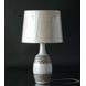 Round cylindrical lampshade height 29 cm, beige flax fabric