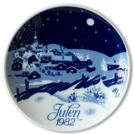 1982 Porsgrund Christmas plate