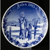 1993 Porsgrund Christmas plate