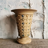 Kinesisk vase med cirkelmønster