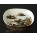 Faience bowl with Eiders by Nils Thorssen, Royal Copenhagen no. 1048-5303