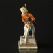 The Sandman, Boy with Umbrella, Overglaze, Royal Copenhagen figurine No. 1129