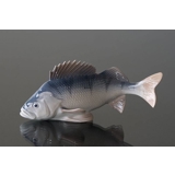 Perch for the avid angler, Royal Copenhagen fish figurine No. 1138