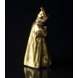 The Sandman Overglaze/Gold, Boy with Umbrella and vial of sand, Royal Copenhagen figurine No. 1145