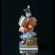 The soldier and the dog from the Tinderbox, Royal Copenhagen figurine - Overglaze No. 1156