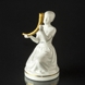 Das Mädchen mit dem goldenen Horn, Royal Copenhagen Überglasur Figur Nr. 12242