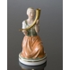 Pige med guldhorn, Royal Copenhagen overglasur figur nr. 12242