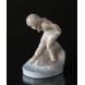 Bathing girl, The water is so cold, Royal Copenhagen figurine No. 1229
