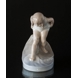 Bathing girl, The water is so cold, Royal Copenhagen figurine No. 1229
