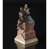 The Shepherdess and the Sweep, Royal Copenhagen overglaze figurine