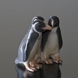 Gruppe von drei Pinguinen, Royal Copenhagen Figur Nr. 1284