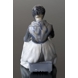 Amager Girl, sowing in regional costume, Royal Copenhagen figurine no. 099 or 1317
