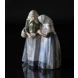 Zwei alte Frauen sprechen mit einander, Royal Copenhagen Figur Nr. 1319