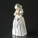 Girl from Bornholm in regional costume, Royal Copenhagen figurine No. 1323 (unica - SPECIAL COLORS)