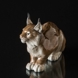 lynx, Royal Copenhagen figurine No. 1329