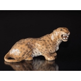 Leopard, Royal Copenhagen figur nr. 1343