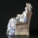 The Queen, Royal Copenhagen figurine no. 1494 (1913) Professionel Repaired