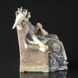 Dronningen, Royal Copenhagen figur nr. 1494 (1913) Professionelt repareret