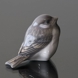 Sparrow with tail down, Pessismist, Royal Copenhagen bird figurine no. 107 or 1519