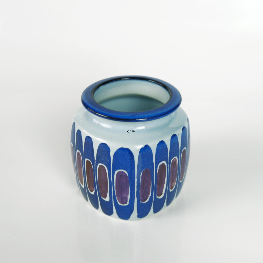 Fajance krukke uden låg af Marianne Johanson, Royal Copenhagen nr. 174-2904