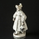 Lady with book and bag (1894-1922), Royal Copenhagen figure no. 1770
