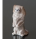 Pekingese dog standing up, Royal Copenhagen dog figurine No. 1776
