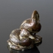 Couple of ducks, Royal Copenhagen stoneware figurine no 20004