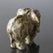 Elephant standing, Royal Copenhagen stoneware figurine no. 20198