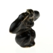 Affe sehr überrascht, 6,5cm, Royal Copenhagen Steinzeugfigur Nr. 20217