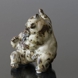 Bears playing and figthing, Royal Copenhagen stoneware figurine No. 20240