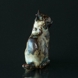 Lynx or Cat sitting Proudly, Royal Copenhagen Stoneware figurine No. 20242