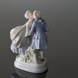 Der Kuss, Mann und Frau im Rokoko-Kleid, Royal Copenhagen Figur Nr. 2046