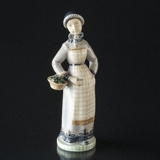 Kvinde med kurv, Royal Copenhagen figur nr. 2061(1890-1990)