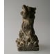 Bär und Schlange, wer ist der stärkere ?, Royal Copenhagen Steinzeug Figur Nr. 21152