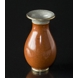 Orange craquele Vase, 15cm, Royal Copnehagen Nr. 212-2526