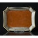 Orange firkantet skål, krakeleret, Royal Copenhagen nr. 212-3391