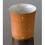 Orange bowl craquele, 10cm, Royal Copenhagen No. 212-3613