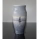 Vase mit Segelschiff vor Kronborg, Royal Copenhagen Nr. 2122-131