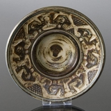 Stoneware bowl with patterns, Royal Copenhagen