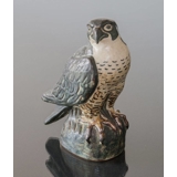 Large Stoneware bird figurine, hawk, Royal Copenhagen stoneware figurine