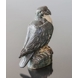 Large Stoneware bird figurine, hawk, Royal Copenhagen stoneware figurine no. 21407