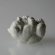 WHITE Polar Bear Cub, Royal Copenhagen stoneware figurine no. 21434