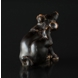 Siddende gris, Royal Copenhagen stentøjsfigur nr. 21670
