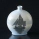 Vase med Segelboot, Royal Copenhagen Nr. 226-209A